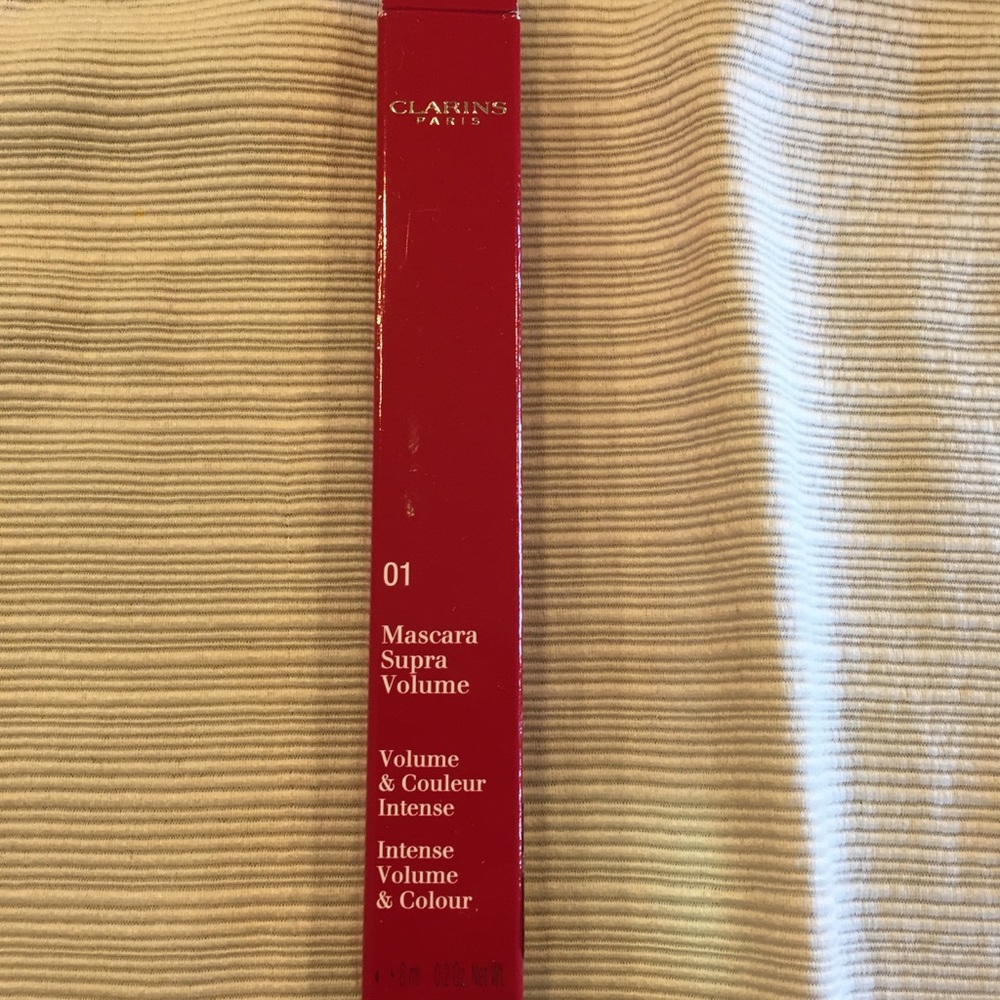 Clarins Supra Volume Mascara. 01 Black.